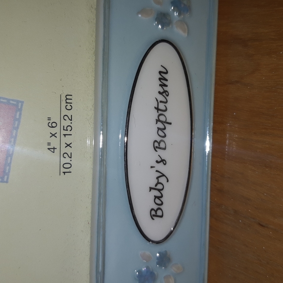 BAPTISM Picture frame. RUSS - Picture 2 of 5